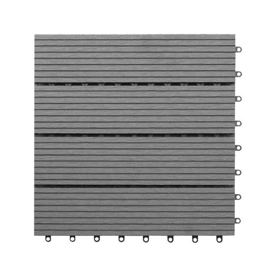 WPC plancher. cassette Quickdeck 310x310x22mm anthracite