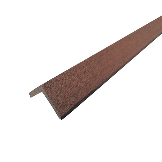 WPC couverture moulure Marron 40x40x4000mm