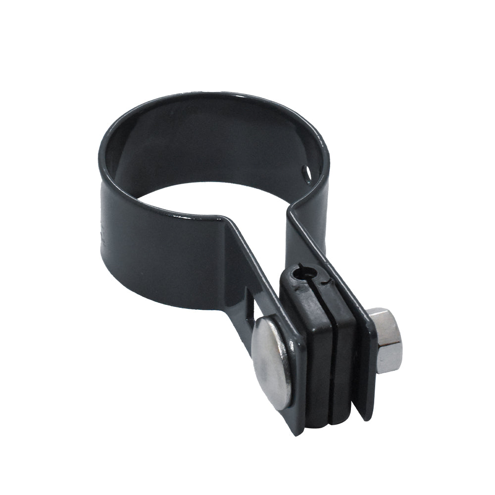 End cap for post ZnPVC D48mm anthracite