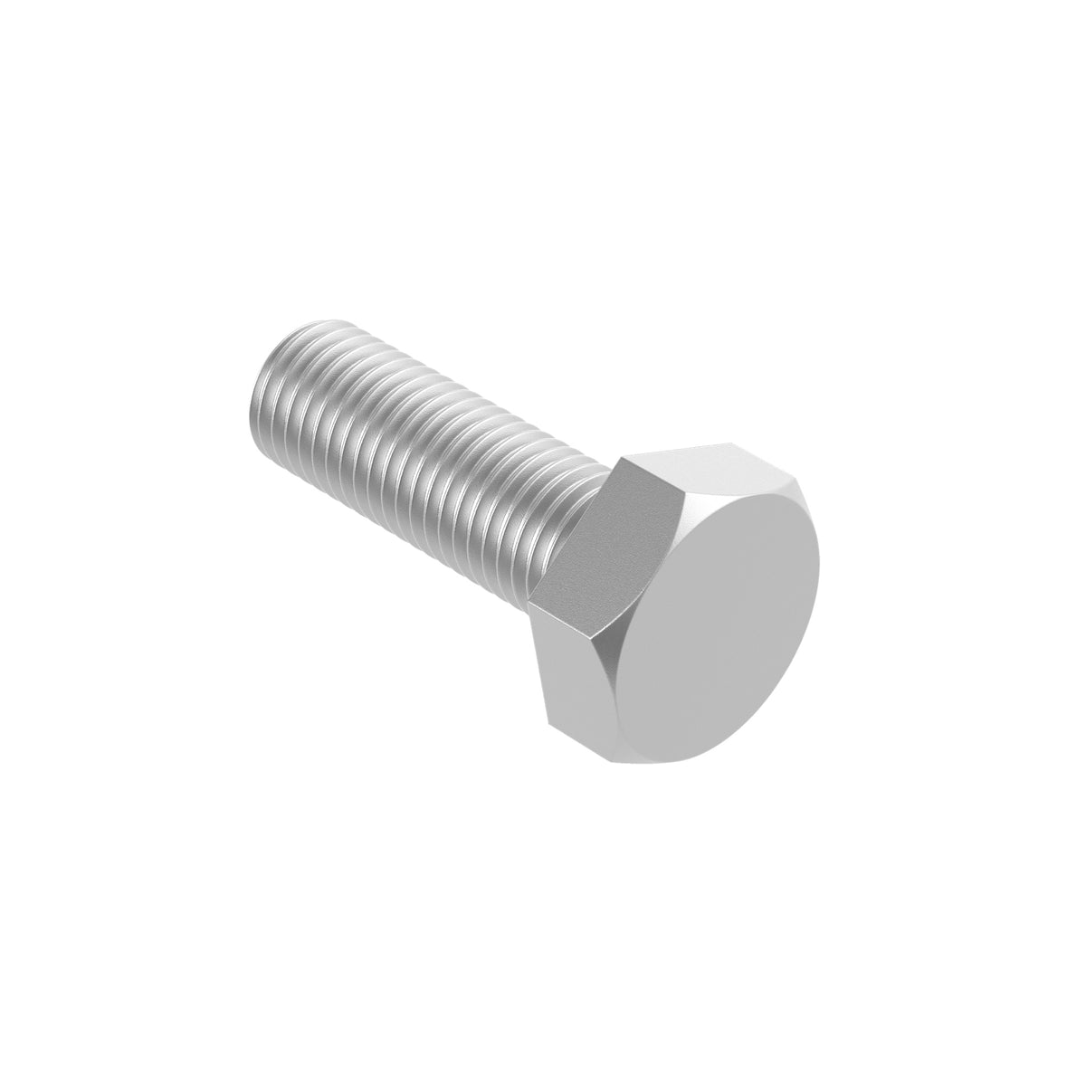 Hexagon head screw, AISI304, M8x90