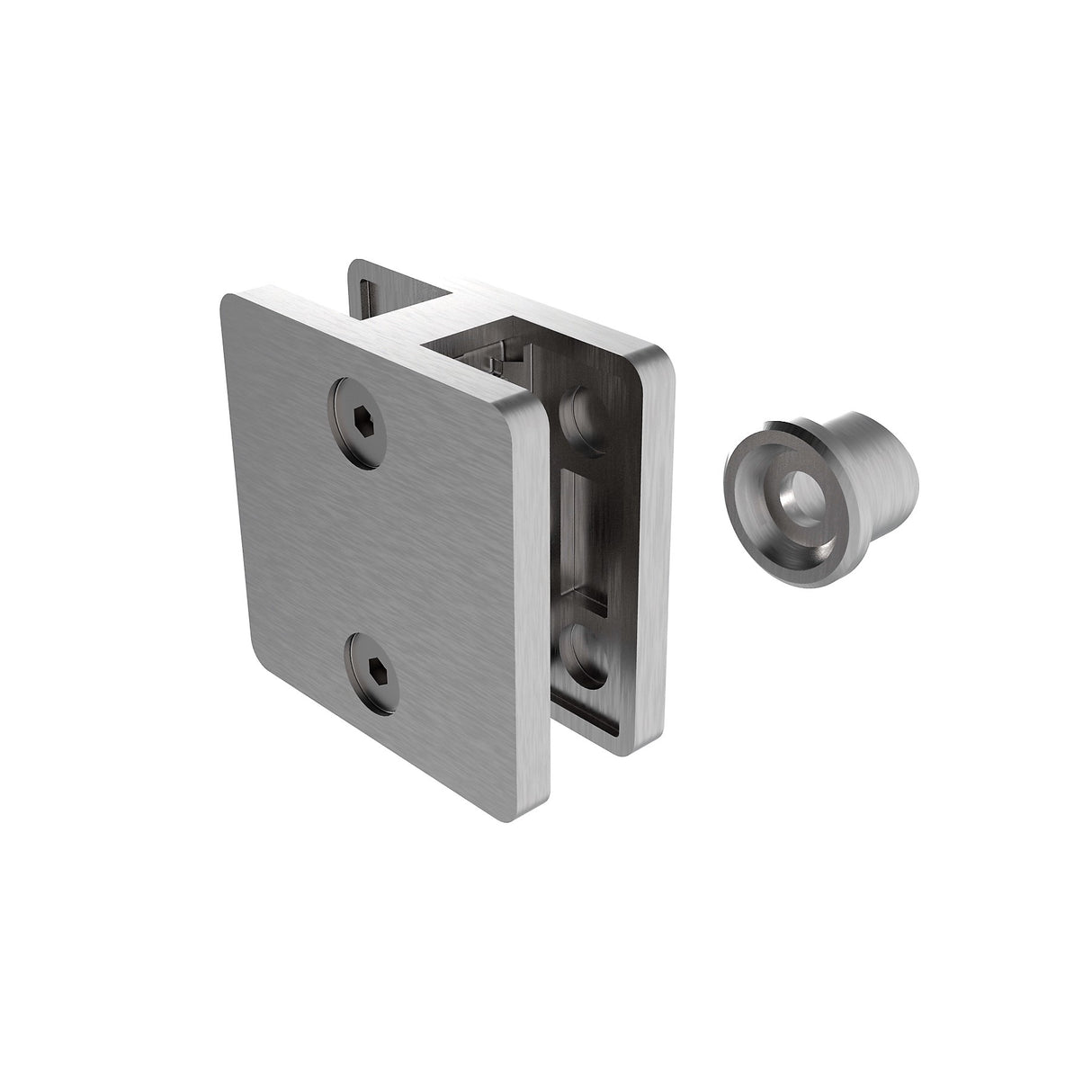 Off-axis glass holder, double-sided