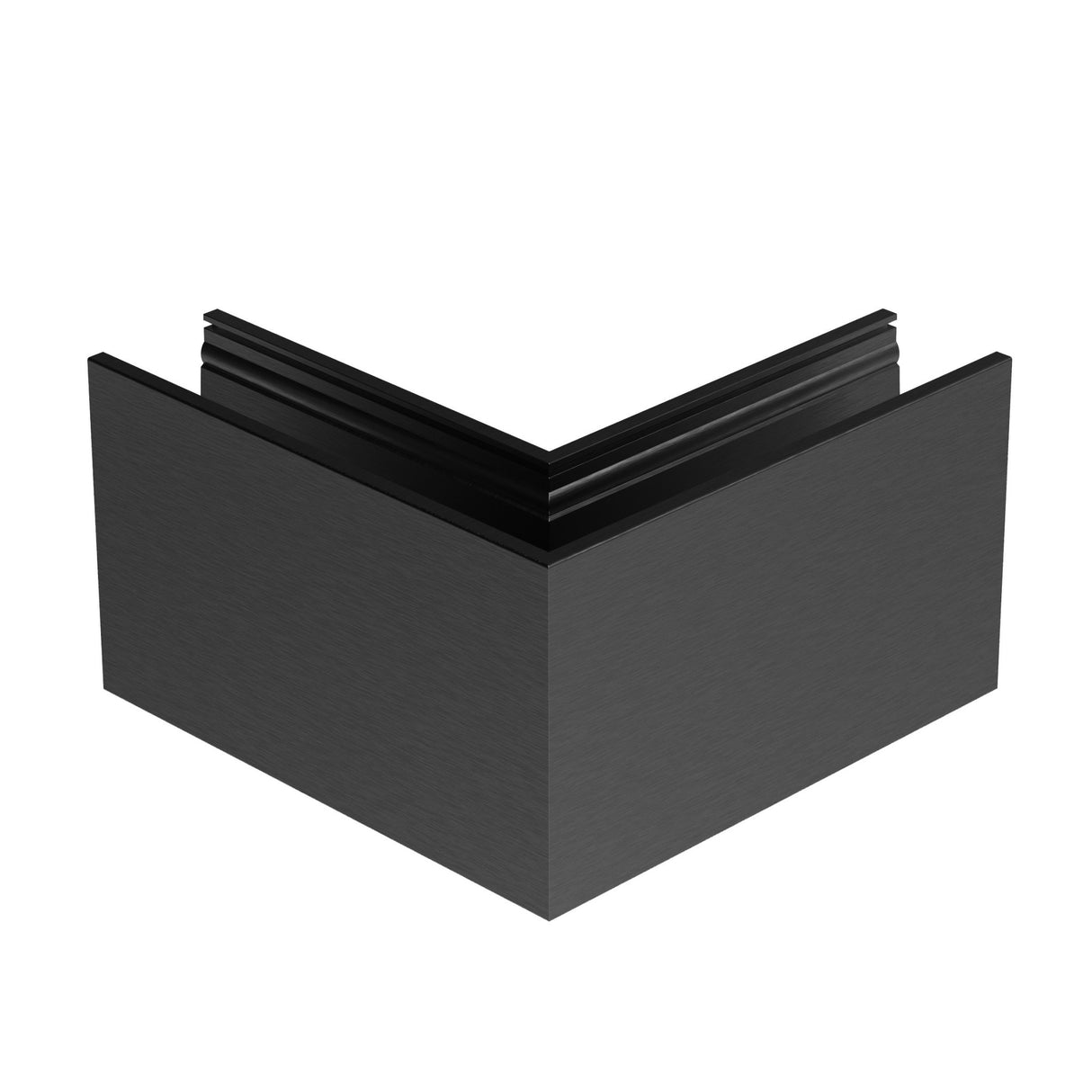 AL. profile, top mount 90° IN corner AL/ELOX/Sati