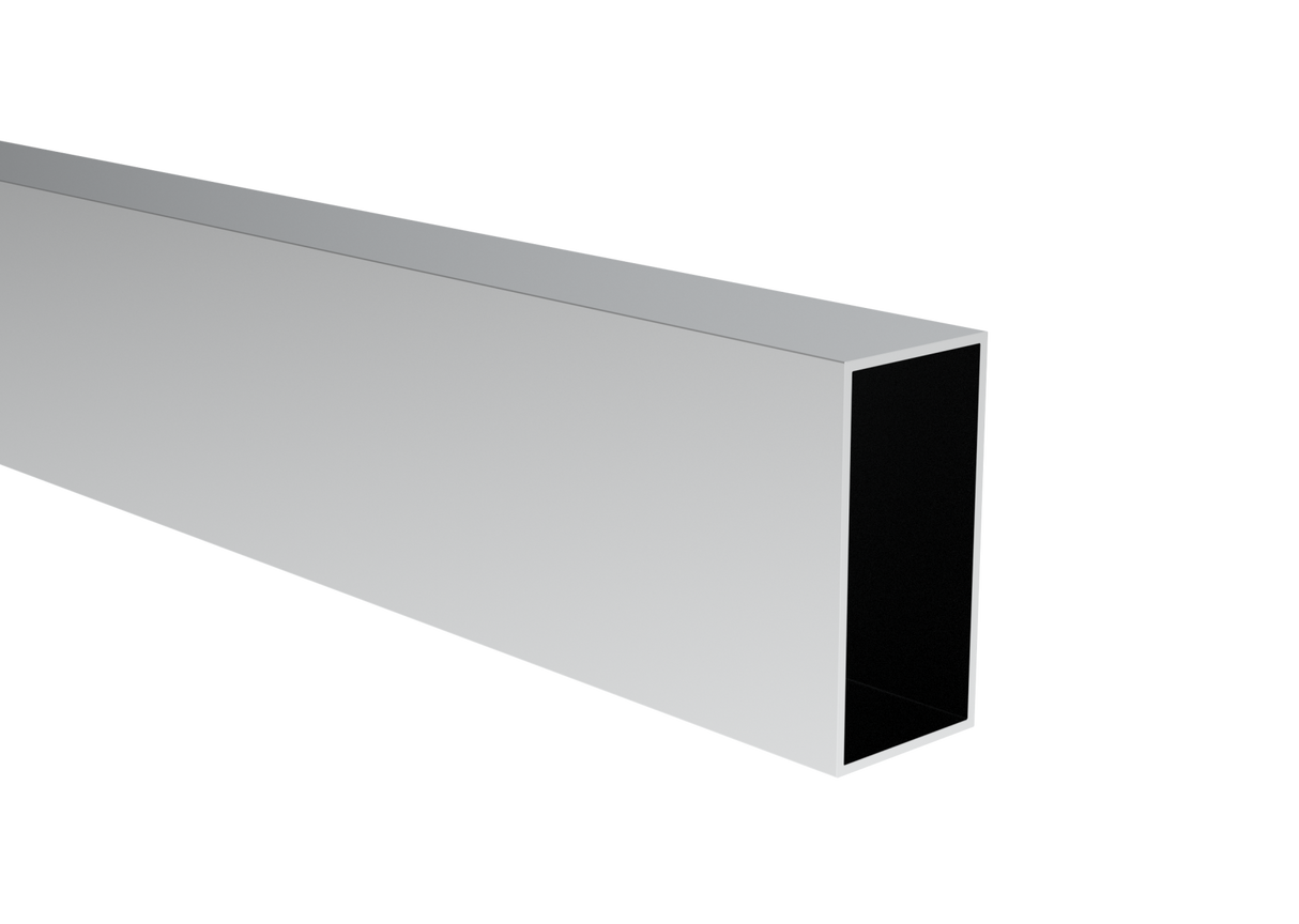 Rectangular aluminum profile