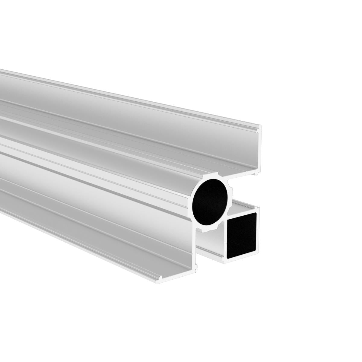 Aluminum fence post 60x60 corner - 6000mm