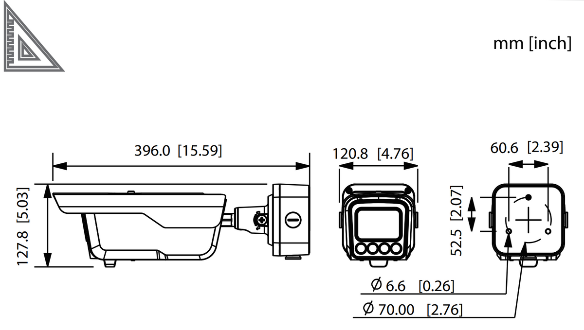 ANPR kamera 4Mp