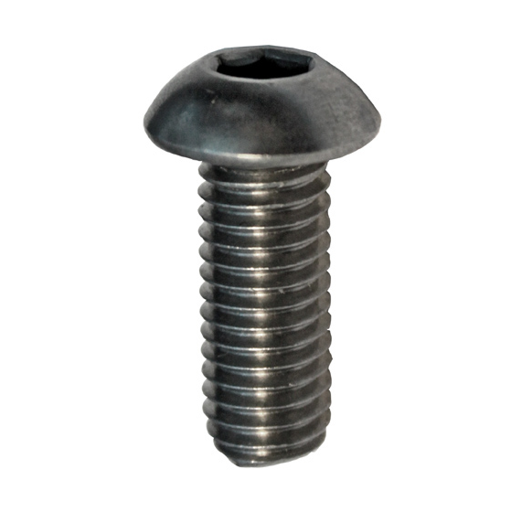 Hexagon socket button head screw, AISI304, M8x10