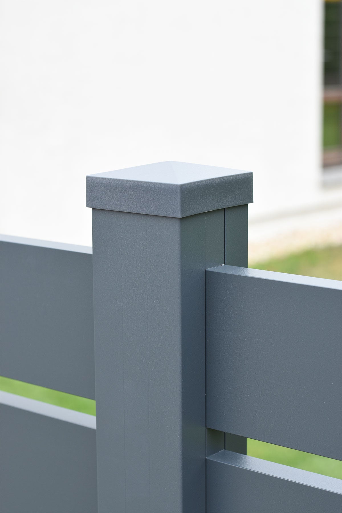 Poteau en aluminium 1850mm, anthracite