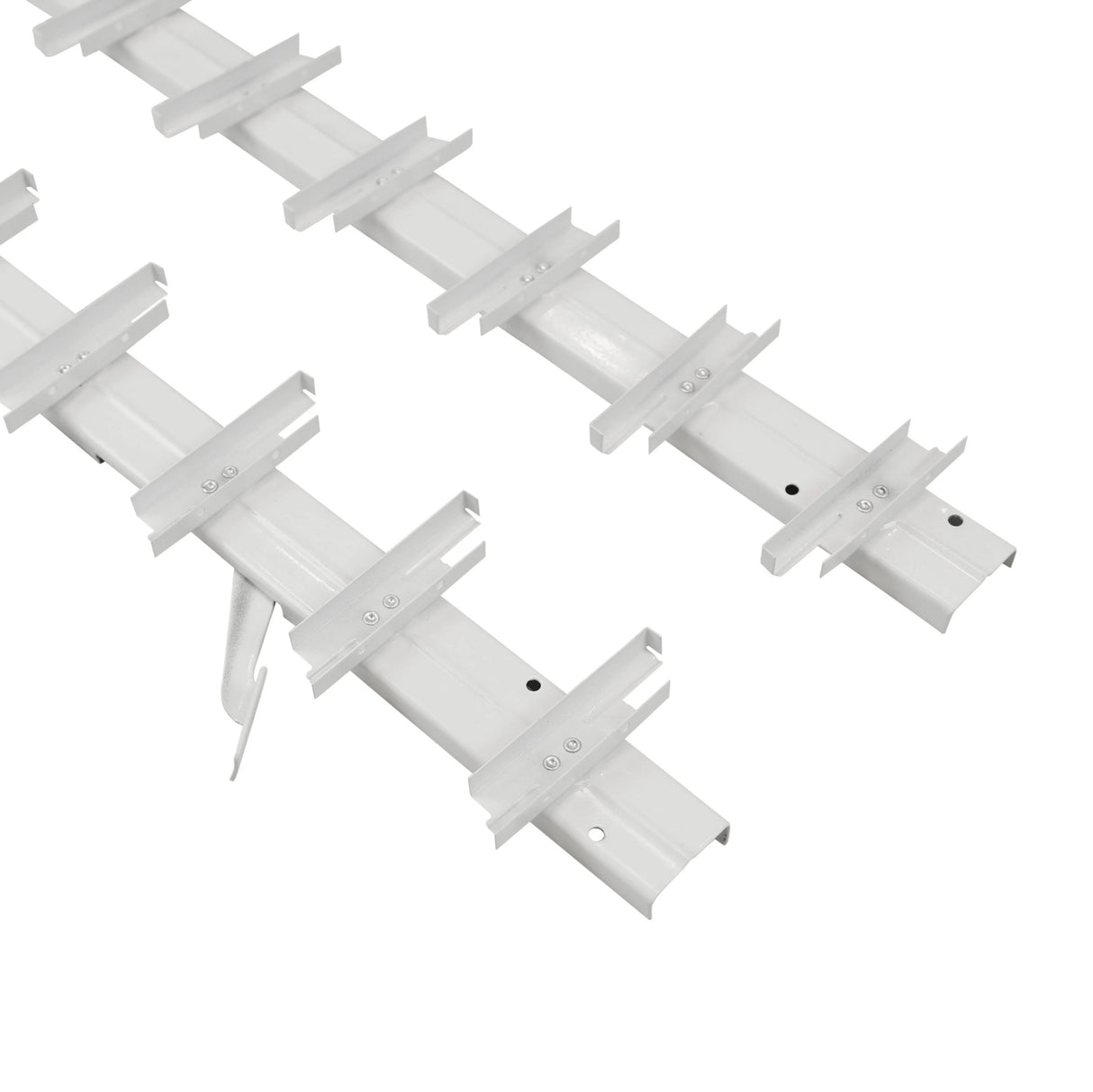 Movable aluminum system – louvered – pair (left + right)