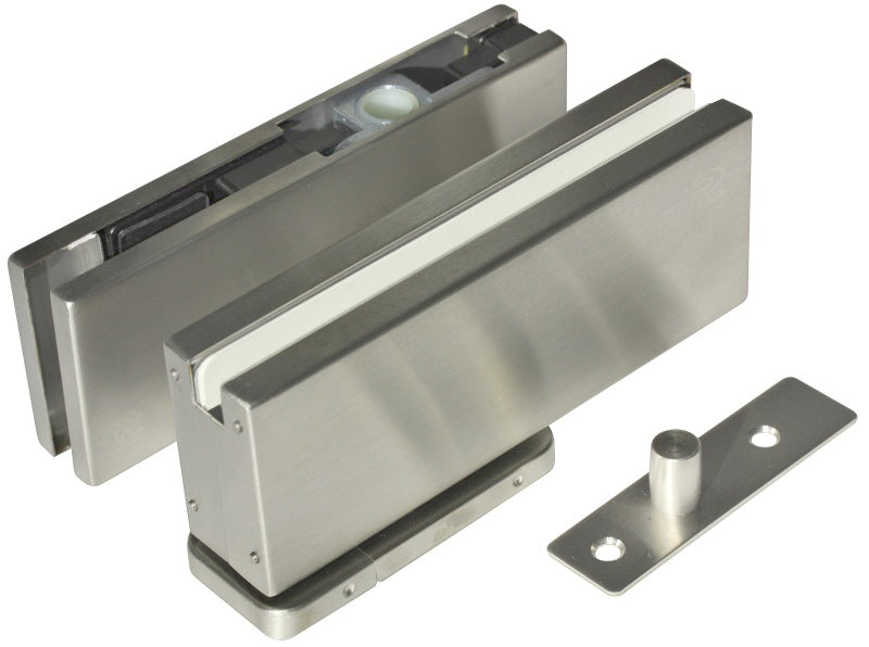 Bottom hinge with pivot to the floor AISI304, set