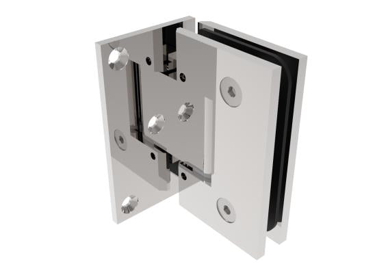 Hinge for glass door Brass flex