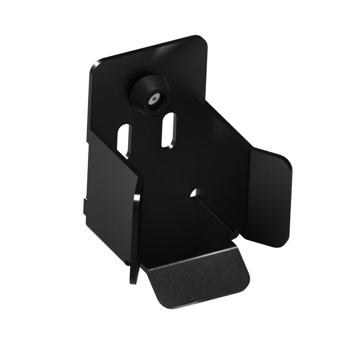 Cantilever Gate End Stop Zn, profile 80x80mm, black