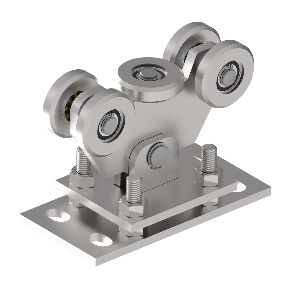 Cantilever Gate Carriage INOX profile 60x60