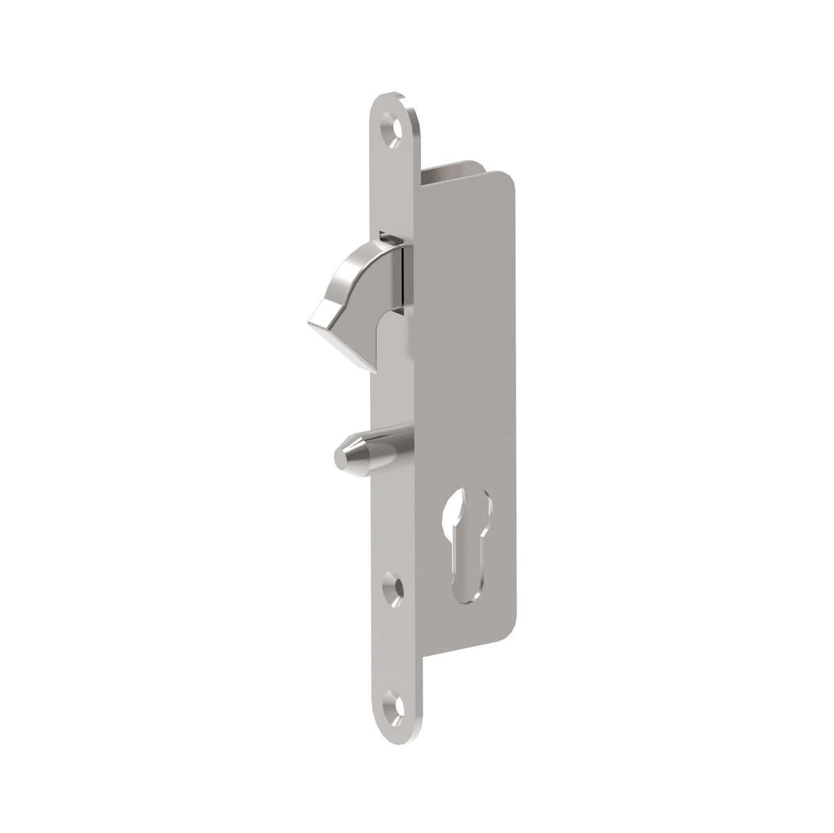 Lock for sliding gates with counterpart