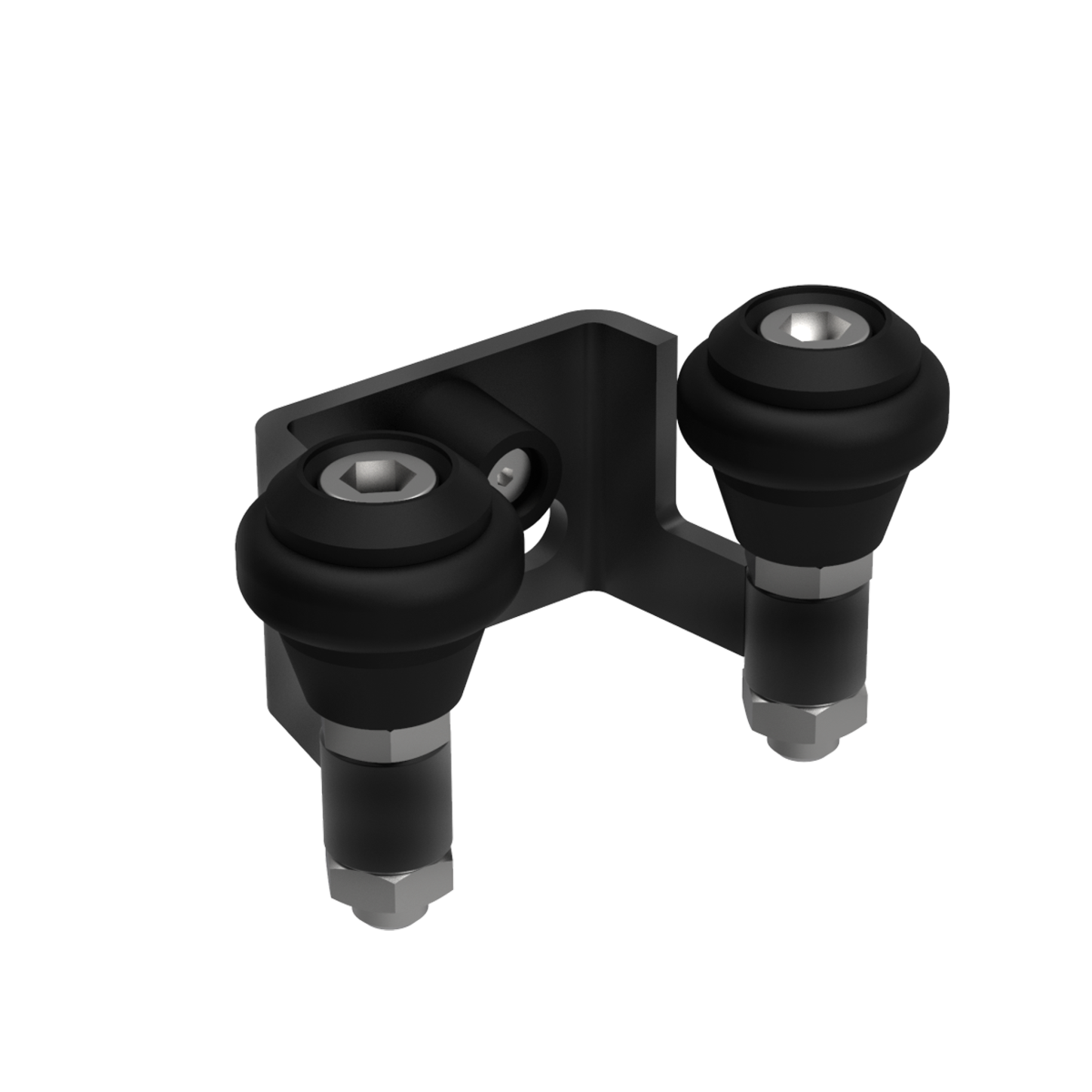 Upper slope, Zn, profile 40mm, black