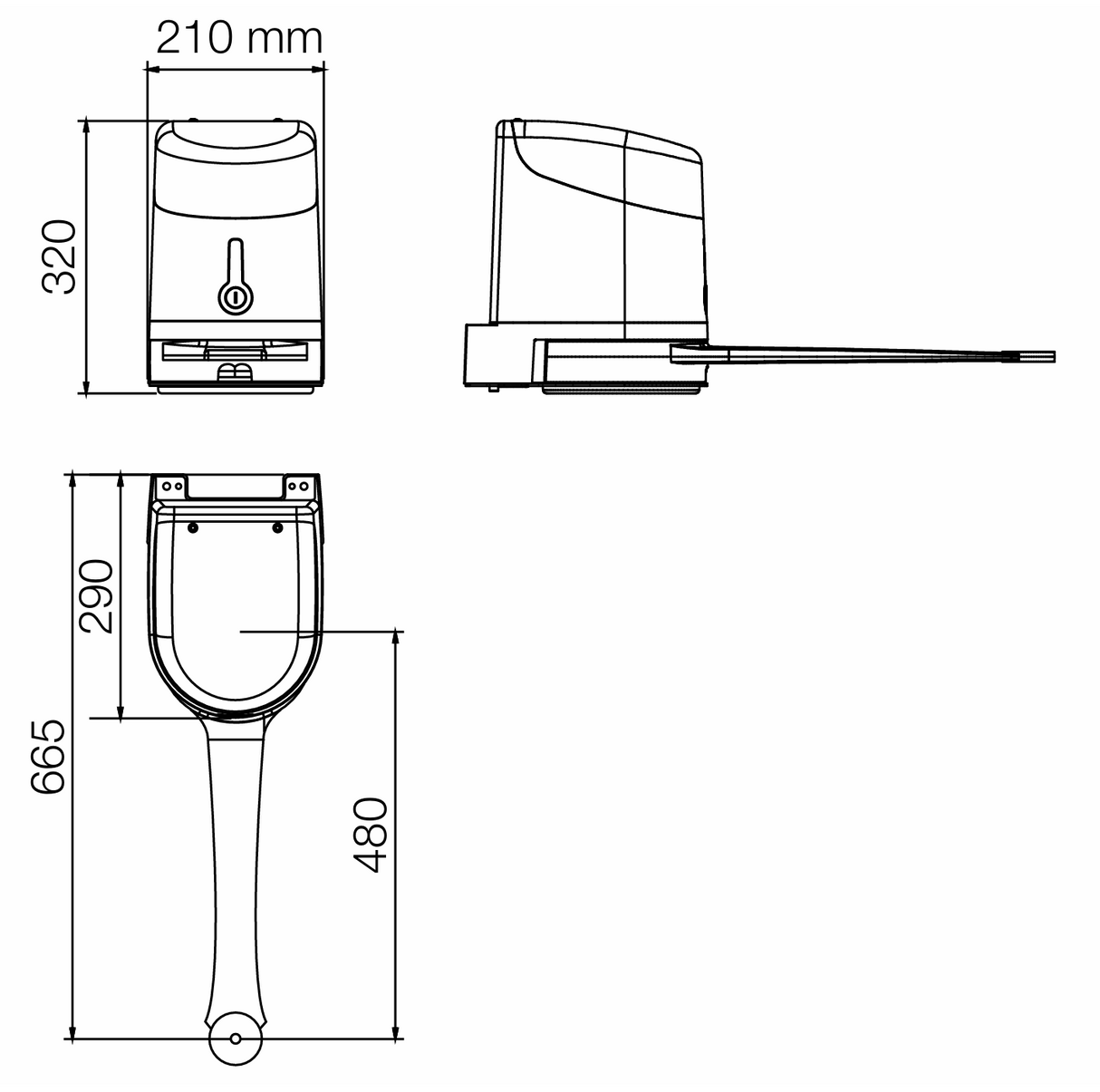 Nice hinged drive for a double-leaf gate, set with photocells