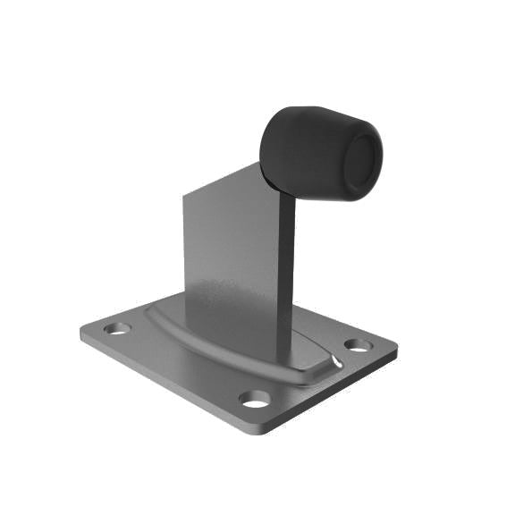 Stop with the end anchor bracket, Zn, anthracite