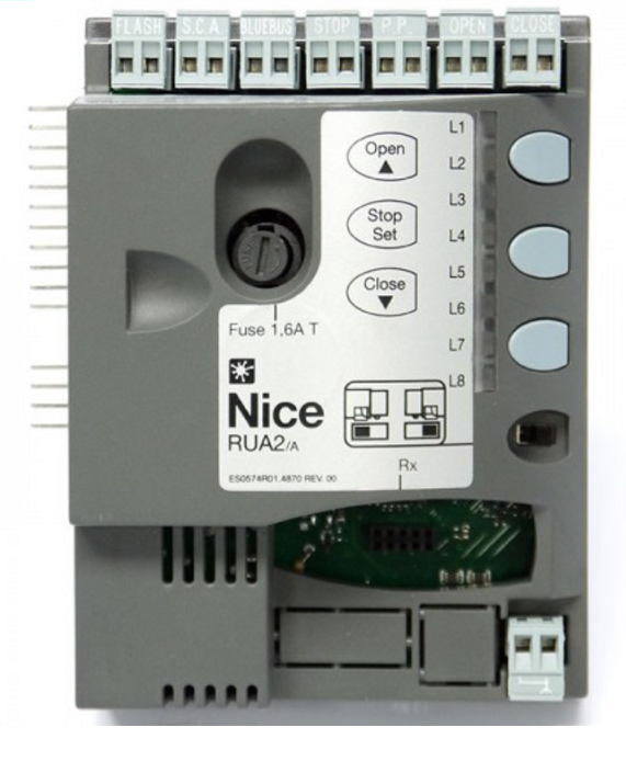 Control electronics for RUN 2500i