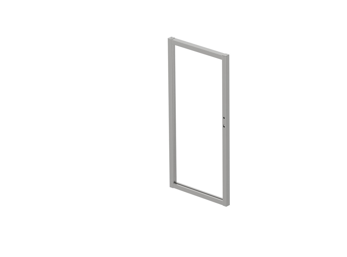 Telaio per cancello a battente singolo zincato 1,025x1,85m, non saldato - Natural - SET