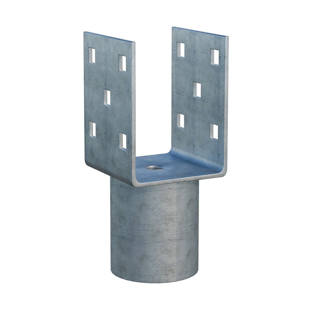 Extension pour vis de terre Zn "U" 70x70x90x60mm