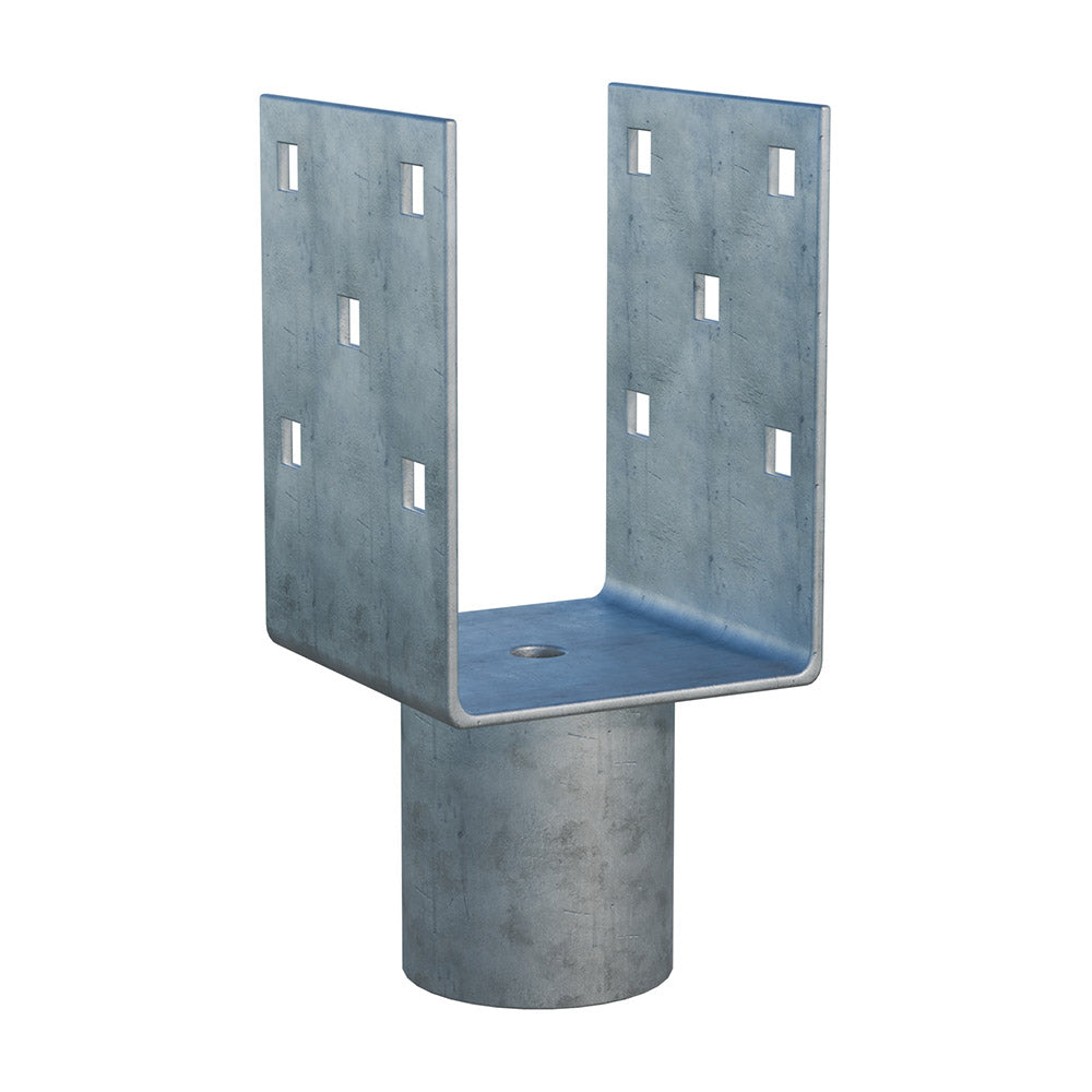 Accessorio per vite di terra Zn "U" 90x90x120x60mm