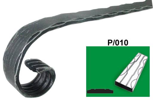 Handrail finish h120, L200mm, P/010-40x5