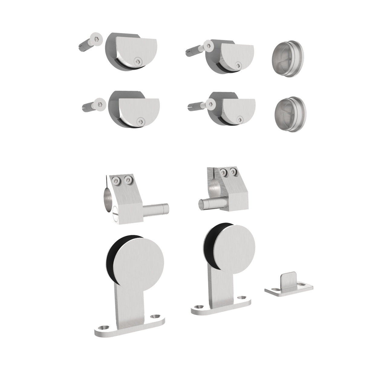 Schiebetür System INOX, AISI 304