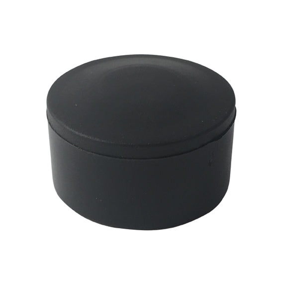 Czapka na słupek D48mm PE czarna