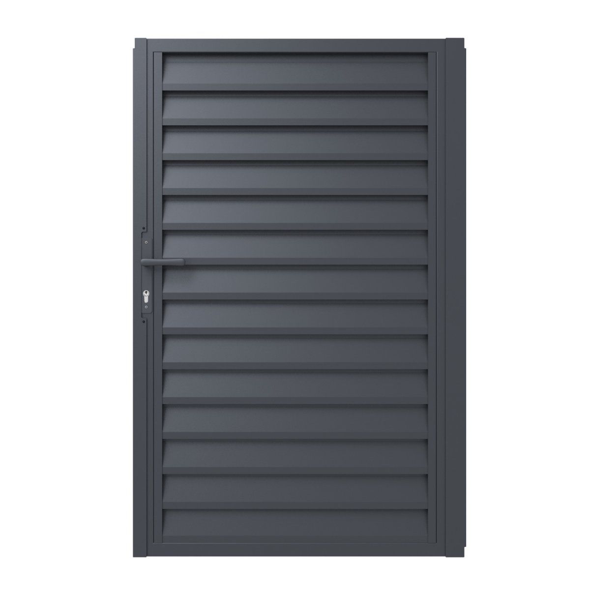 Portail 1kr. Acier IMPERIAL 900x1500mm, Droit anthracite