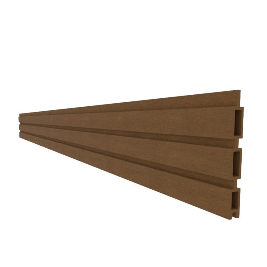 WPC fence board AURORA 167x20x1830mm, brown