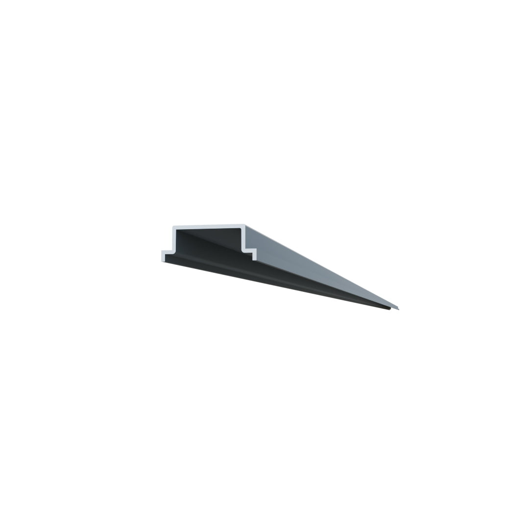 Profilé de couverture en aluminium pour poteau 1850mm anthracite