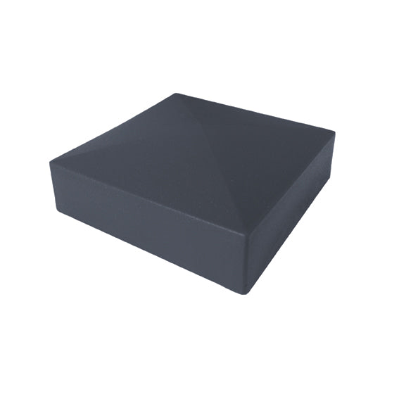 Cache-poteau, aluminium, anthracite, 70x70mm