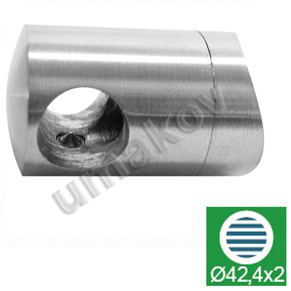 Crossbar holder AISI304, d12/D42,4x2mm