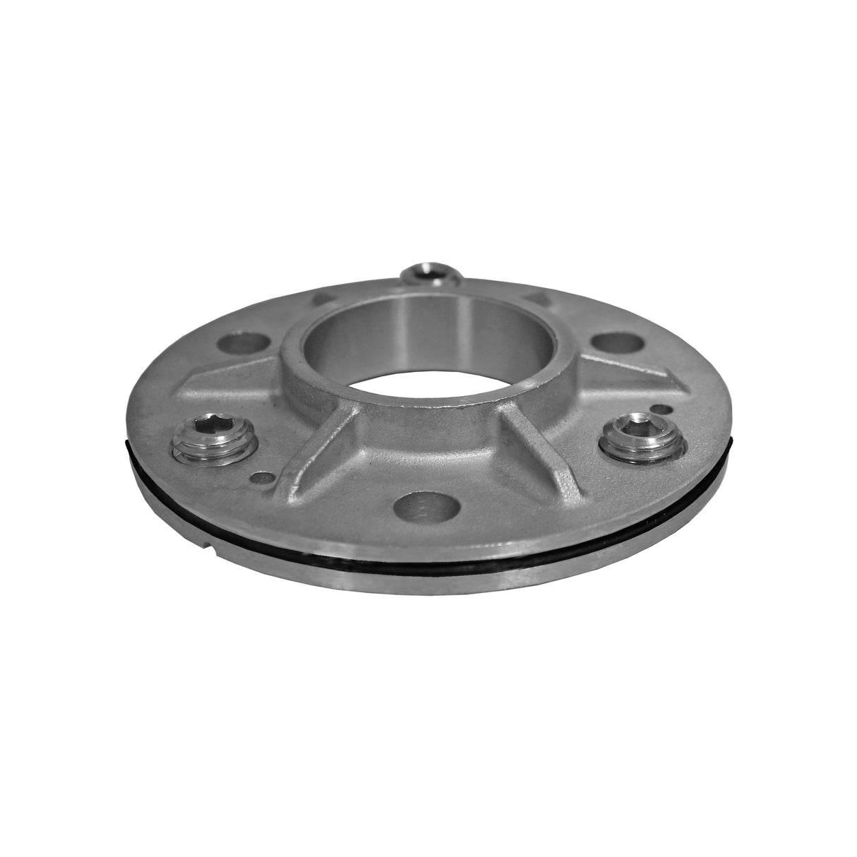 Flange adjustable