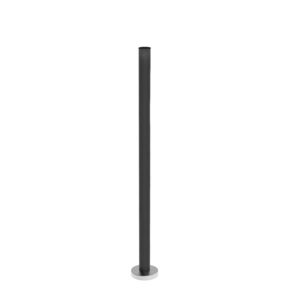 Stainless steel pole, VK-straight AISI304, D42,4/H