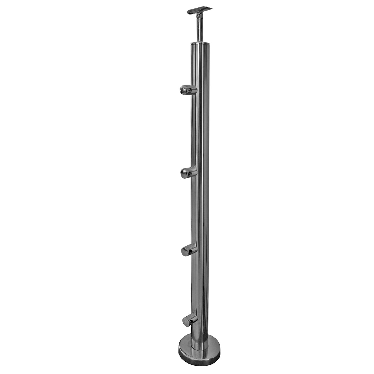 Stainless steel pole, VK-staircase AISI304, D42,4x