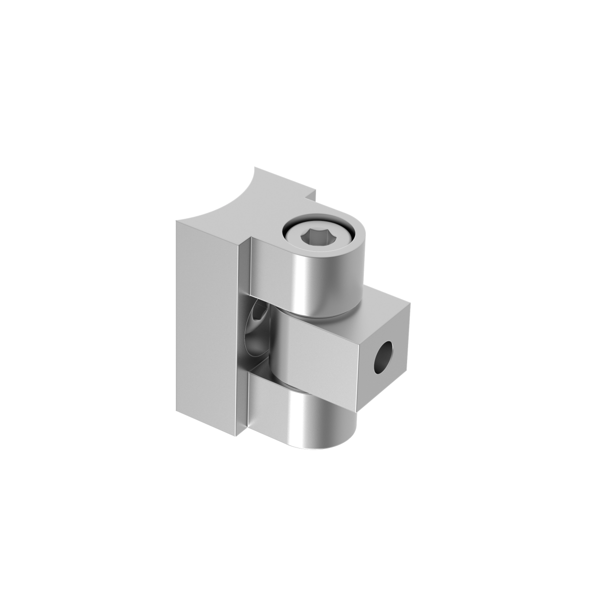 Glass clamp - hinge