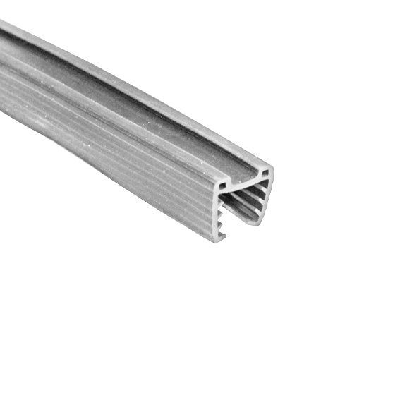 Rubber profile for cap rail