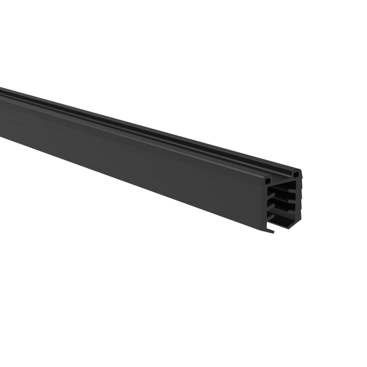 Rubber profile for cap rail