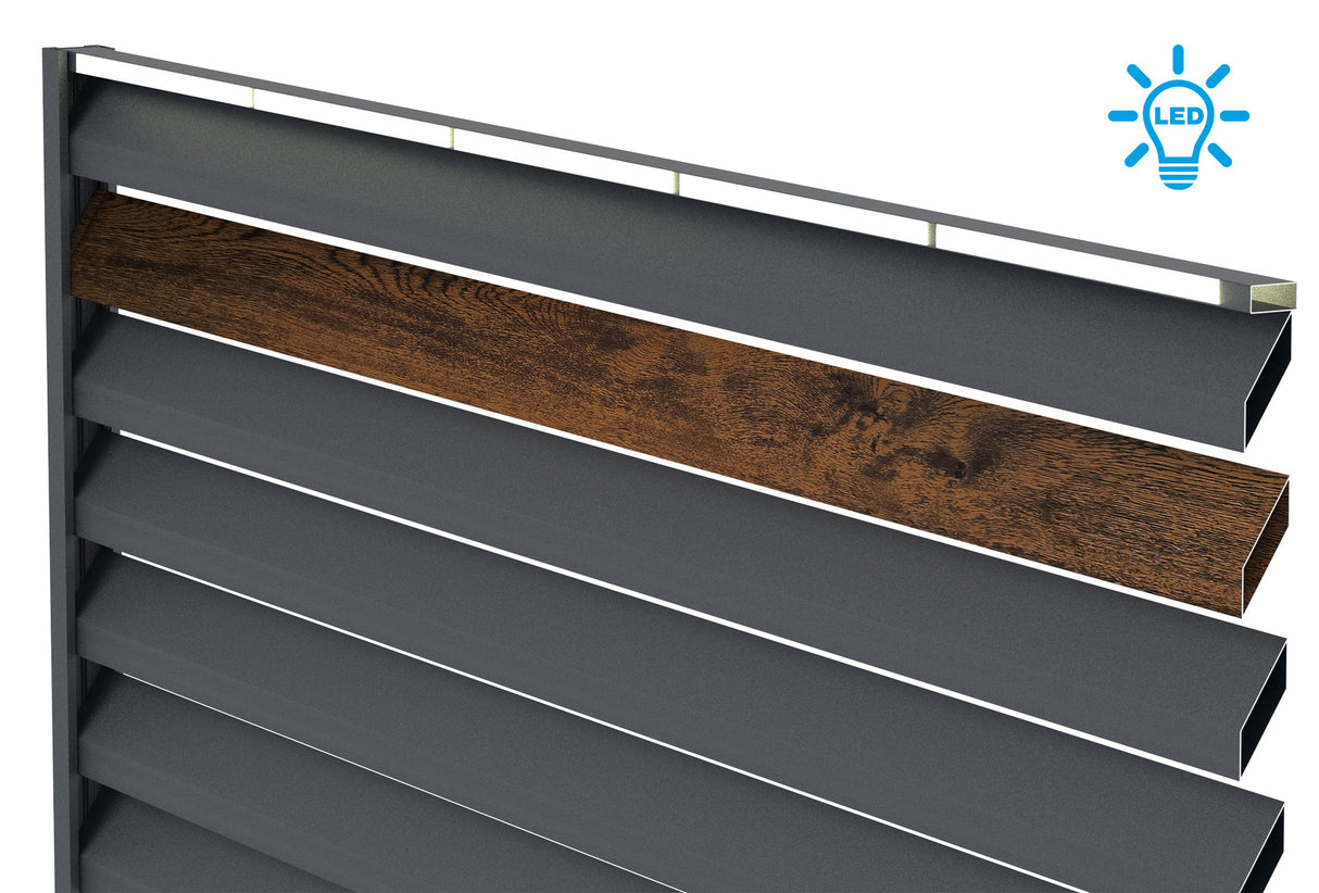 Diffuser for LED profile