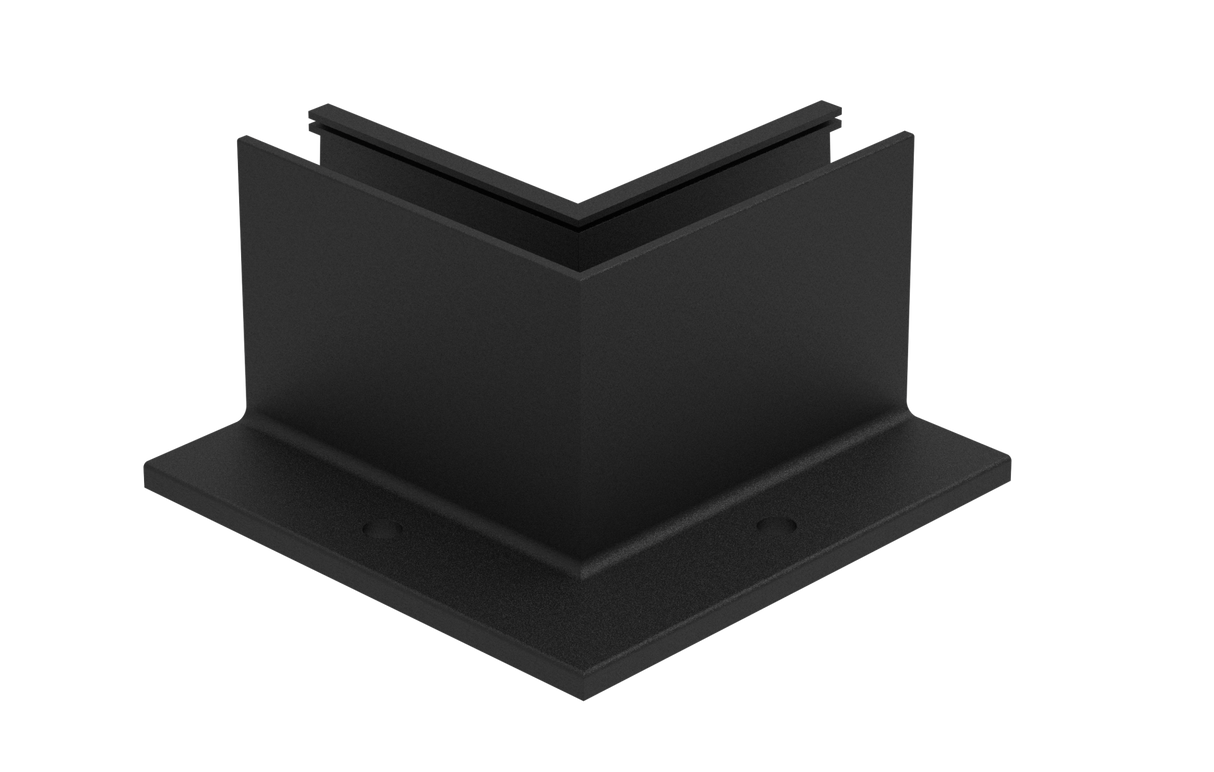 AL. profile, top mount 90° IN corner AL/ELOX/Sati