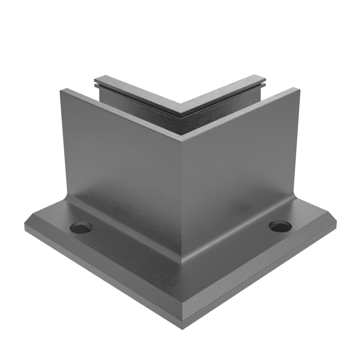 AL. profile, top mount 90° IN corner AL/ELOX/Sati