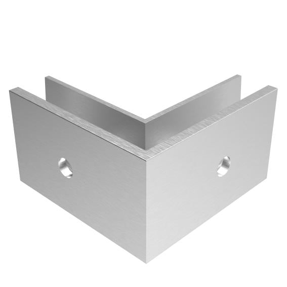 AL. profile, top mount 90° IN corner AL/ELOX/Sati