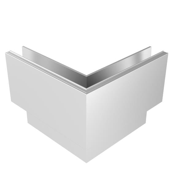 AL profile, side mount- 90°conector AL/ELOX