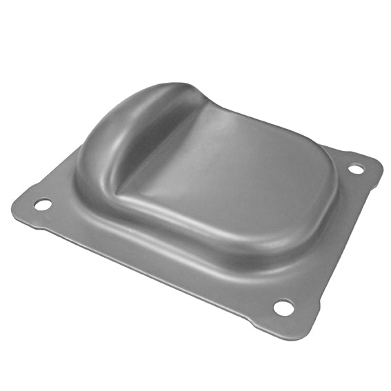 End stop for wing gates, INOX 120x100mm