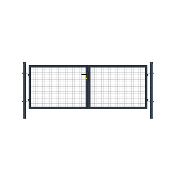 Tor 2-fach Eco ZnPVC 3600x1250mm anthrazit