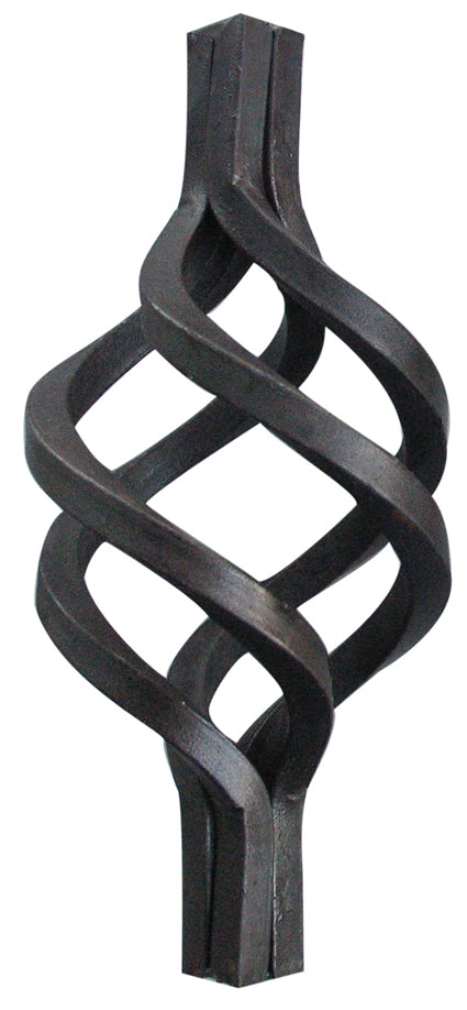 Forged basket h130, D60, 12x12mm