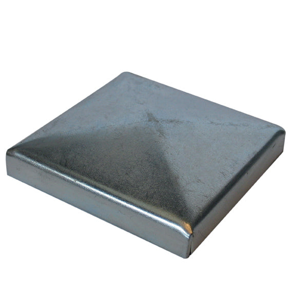 Pole cover, galvanized 150x150, h34, t1,5mm, Zn