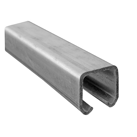Guiding profile for hanging gates Zn, 33x34x2mm, L