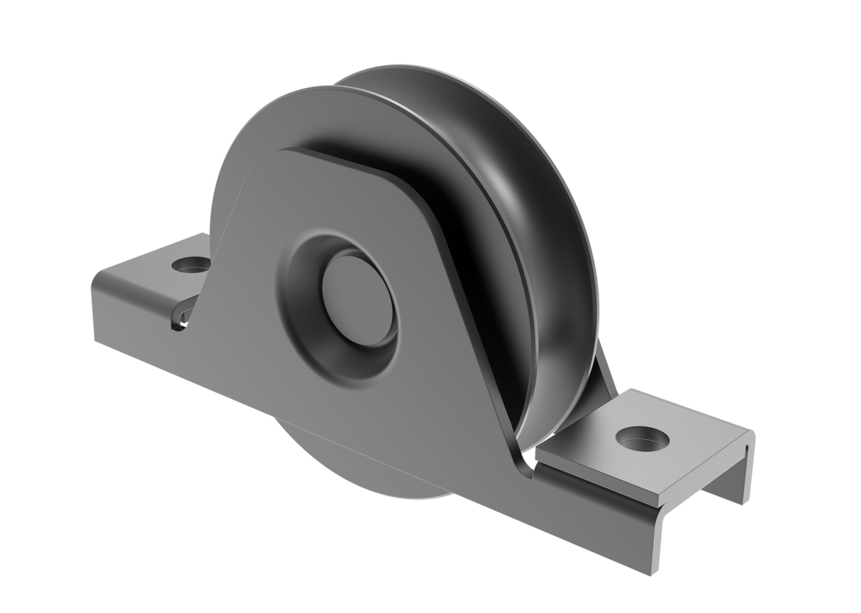 Casters set -U Zn, D80, anthracite