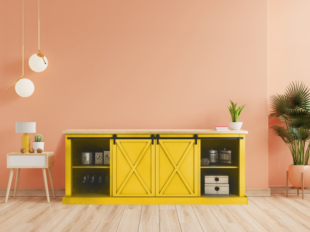 sliding barn door hardware - mini - "Hegon"